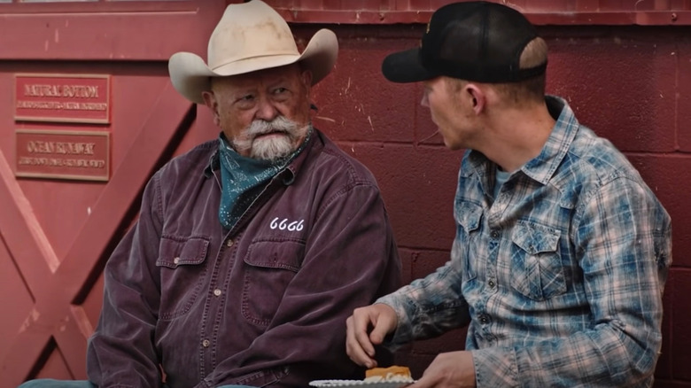 Jimmy meeting a 6666 ranch hand