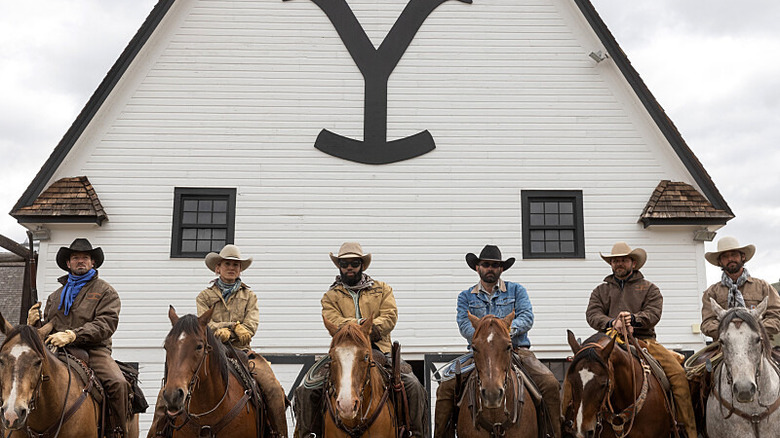 The Yellowstone ranch hands