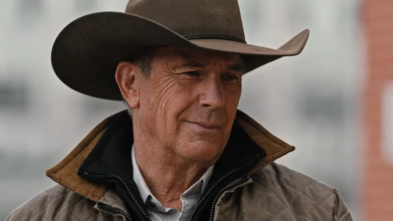 Kevin Costner Yellowstone hat denim