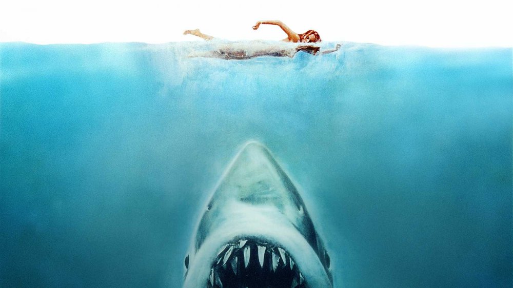 Poster art for Steven Spielberg's Jaws