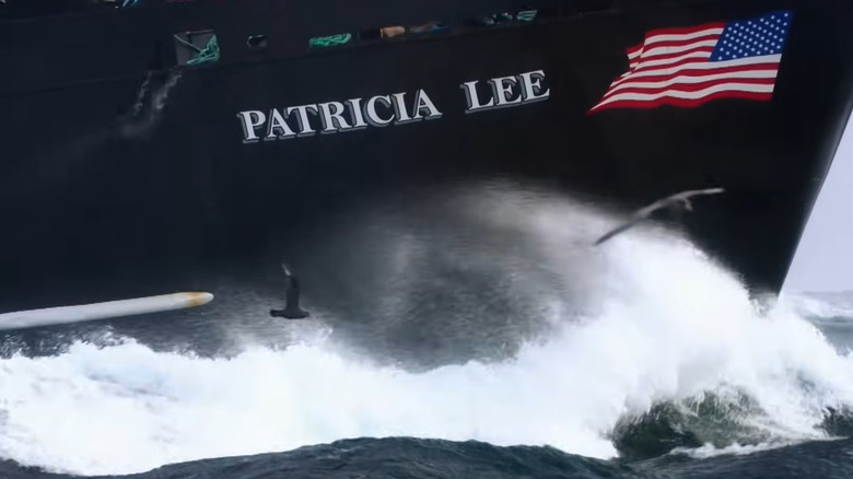 The patricia lee on the waves