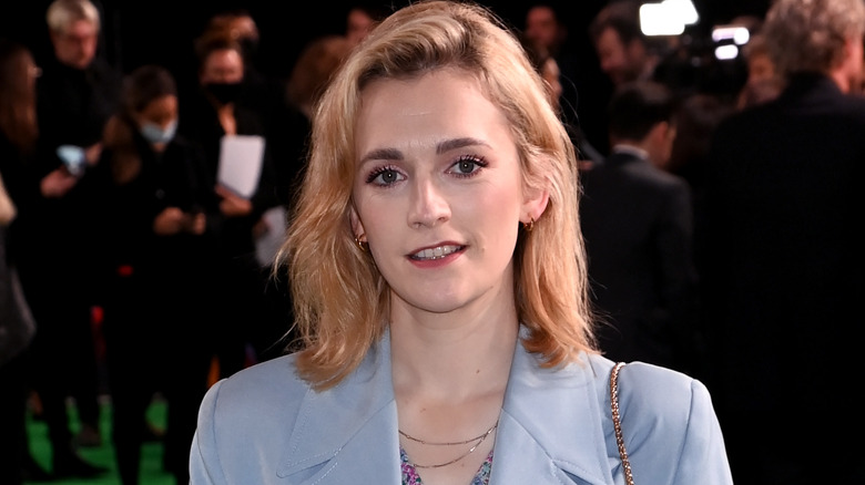 Charlotte Ritchie attending a premiere 