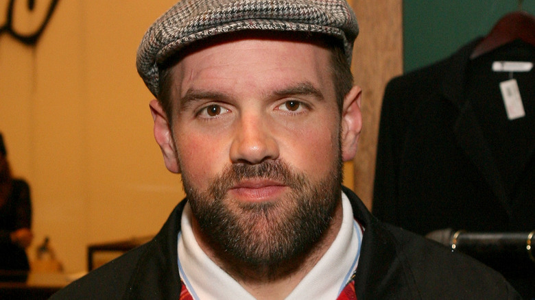 Ethan Suplee wearing a hat