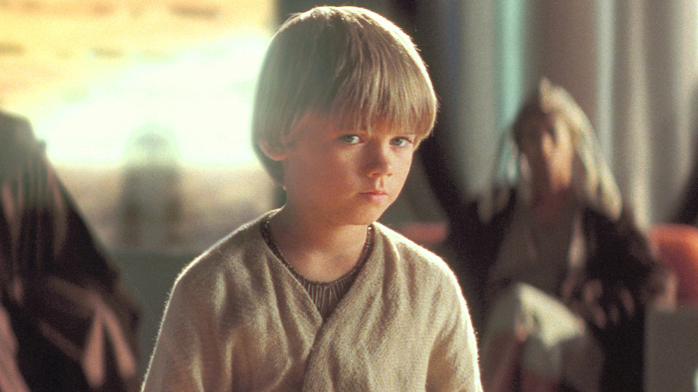 Young Anakin Skywalker in Star Wars: The Phantom Menace