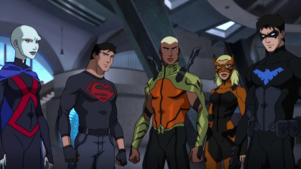 Young Justice team