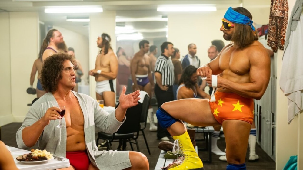 Andre talks to Macho Man