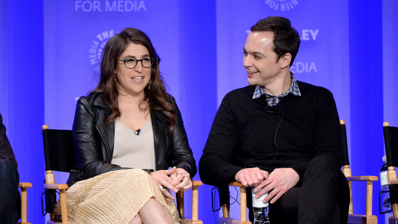 Mayim Bialik Jim Parsons event