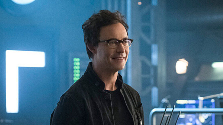 Eobard Thawne smiling