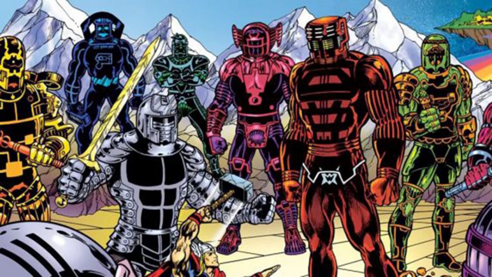 The Celestials, from Marvel Comics