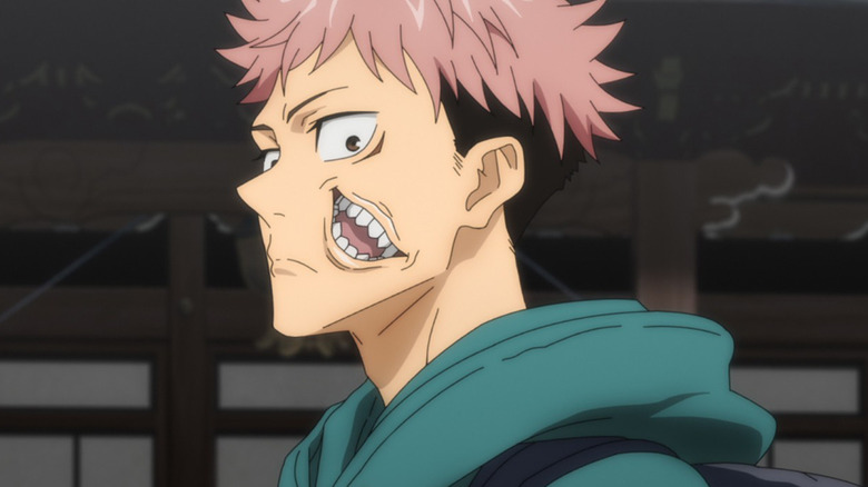 Jujutsu Kaisen Yuji Sukuna Mouth on cheek