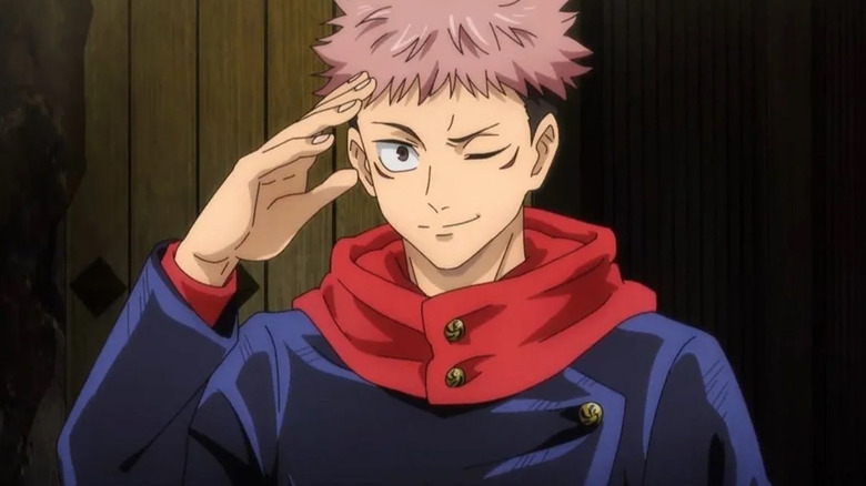 Jujutsu Kaisen Yuji Salute