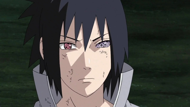 Sasuke looks determined