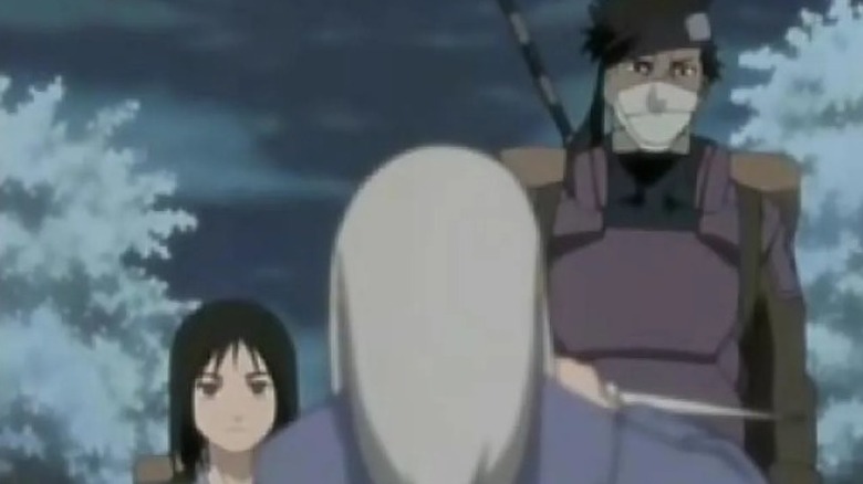 Zabuza and Haku meet Kimimaro