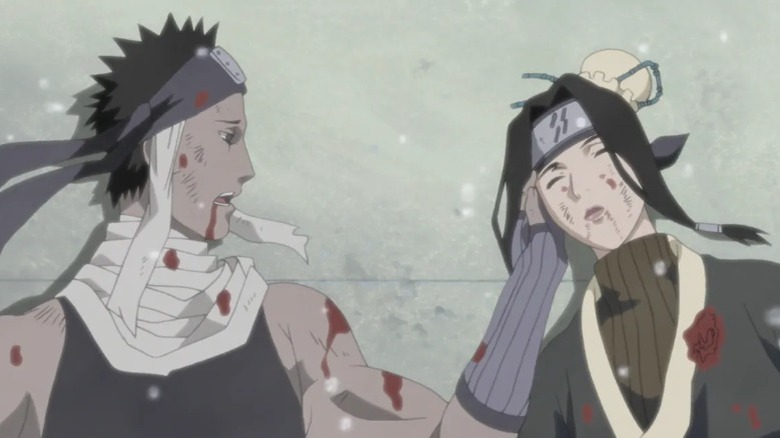 Zabuza and Haku death 