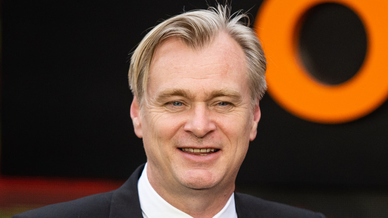 Christopher Nolan smiling