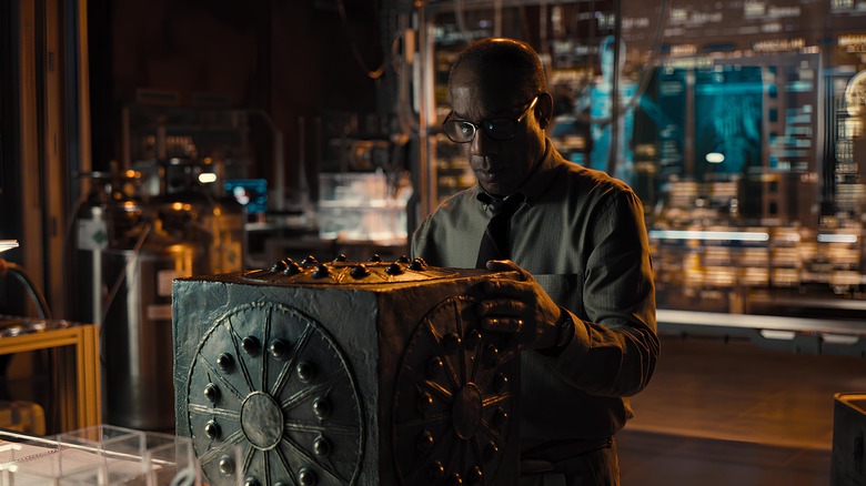 Silas examines the Mother Box