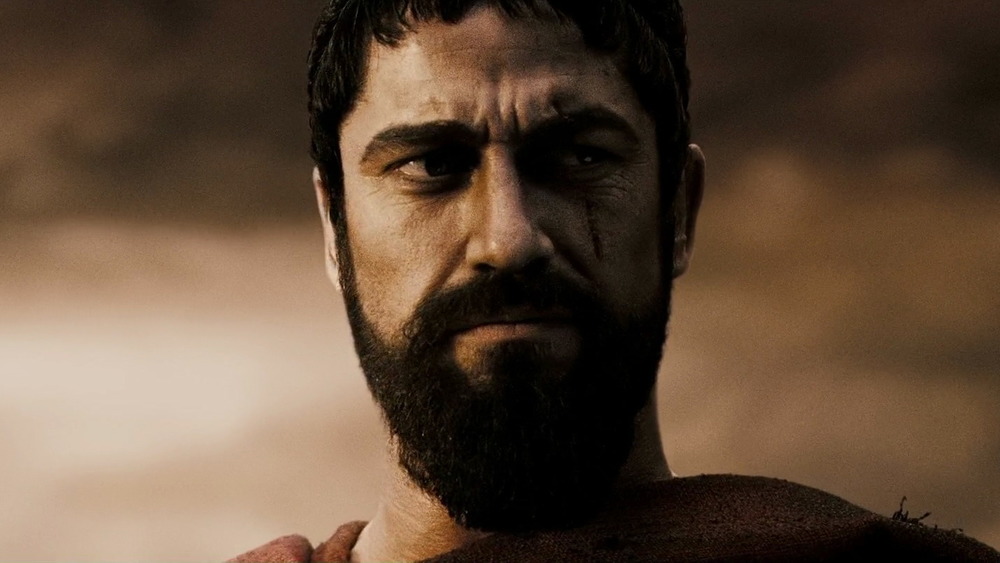 King Leonidis thinking in 300