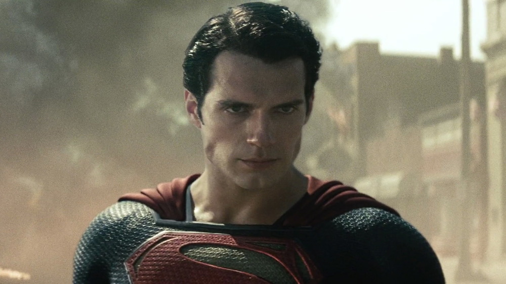 Superman angry in Man of Steel