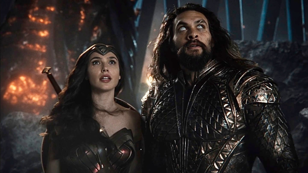 Wonder Woman and Aquaman Snyder Cut of Justice League