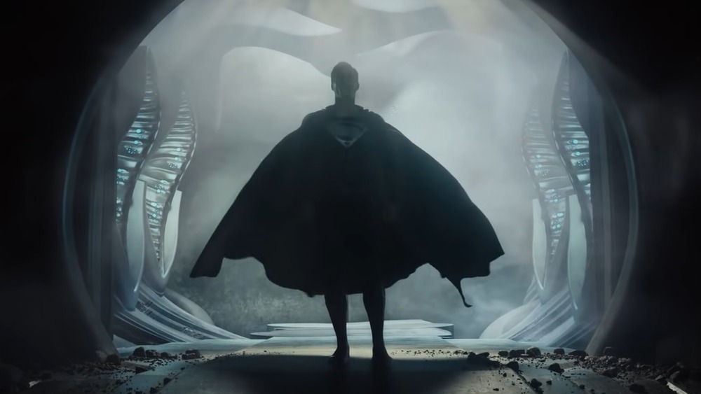 Superman silhouette fortress of solitude