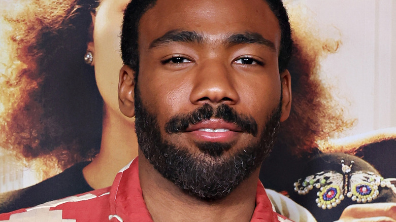 Donald Glover grinning slyly