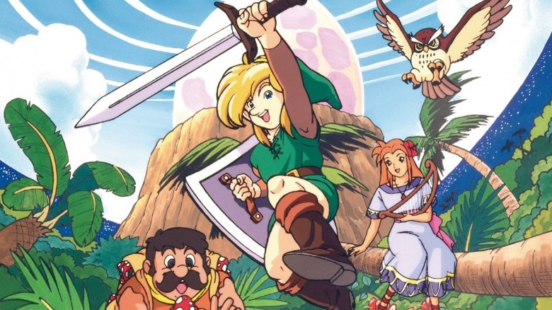 Link's Awakening Japanese art