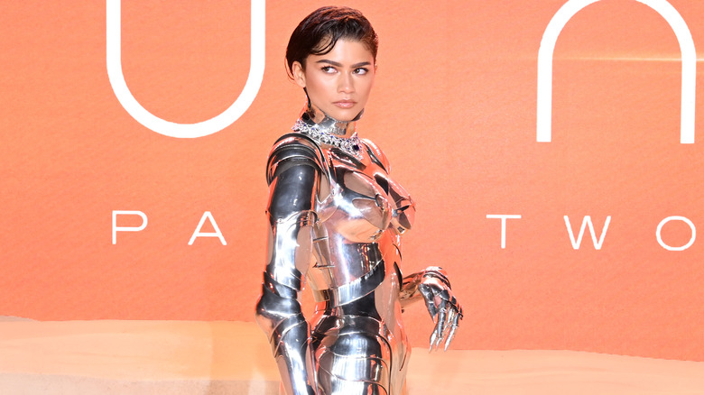 Zendaya in robot suit Dune