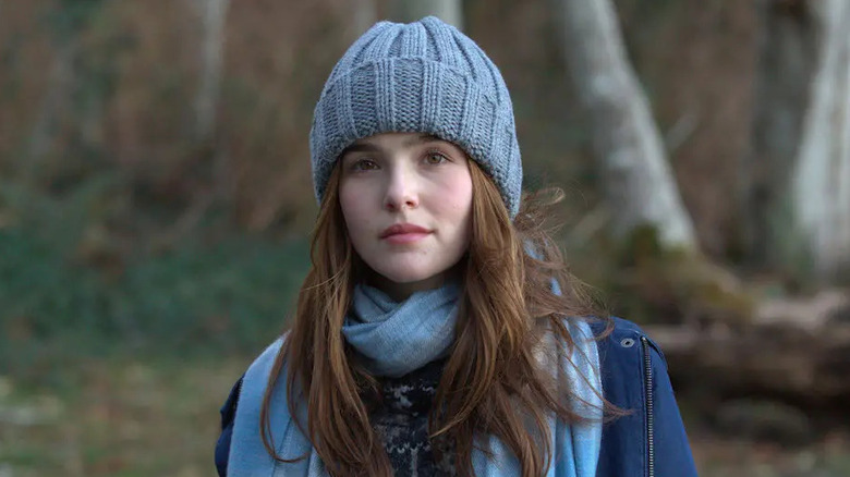 Zoey Deutch dressed for winter in "Before I Fall"