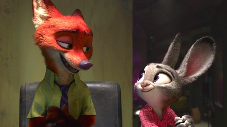 Judy Hopps and Nick Wilde talking