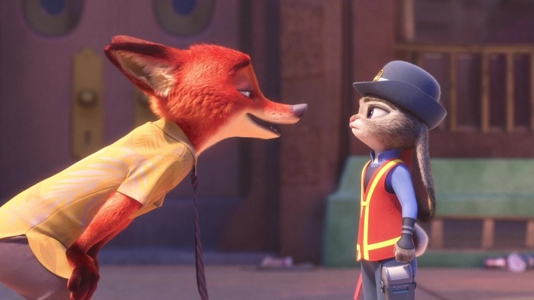 Nick taunting Judy