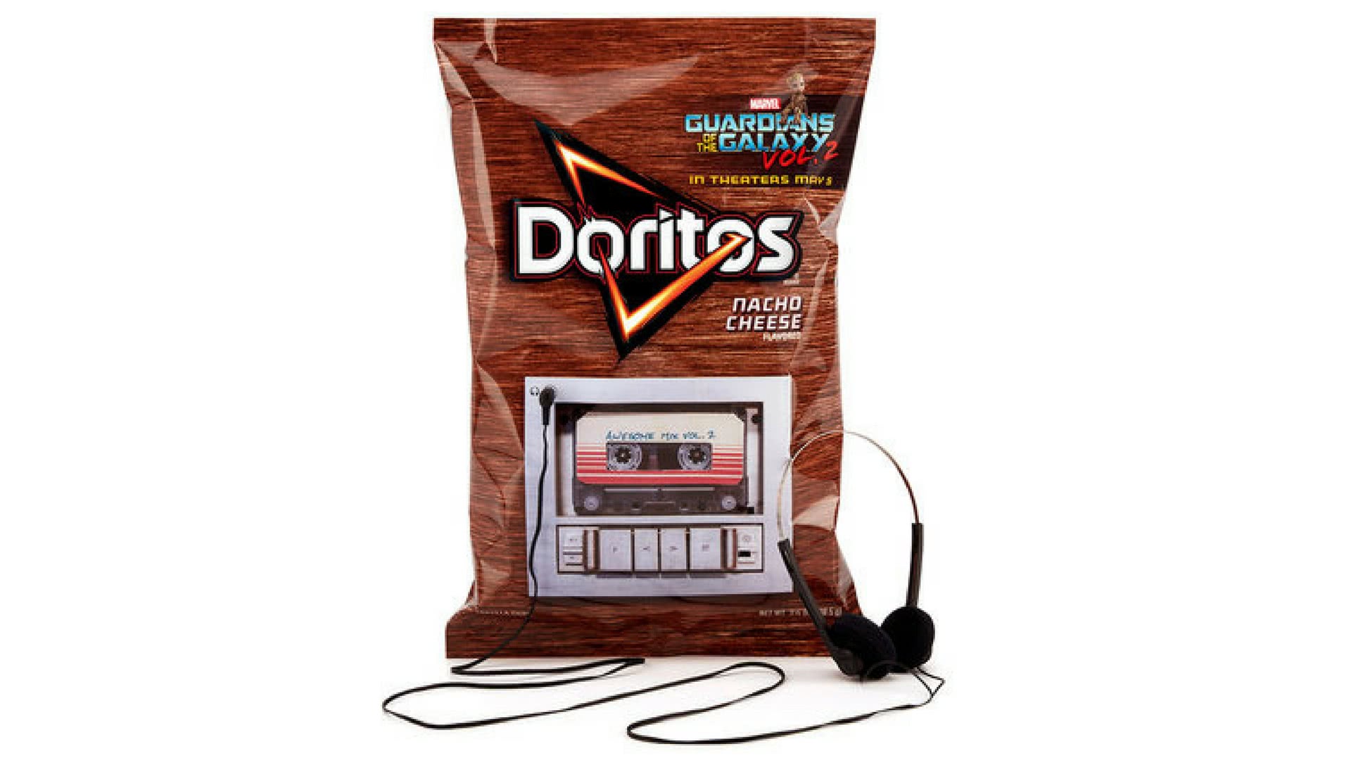 doritos guardians of the galaxy vol 2 soundtrack bag