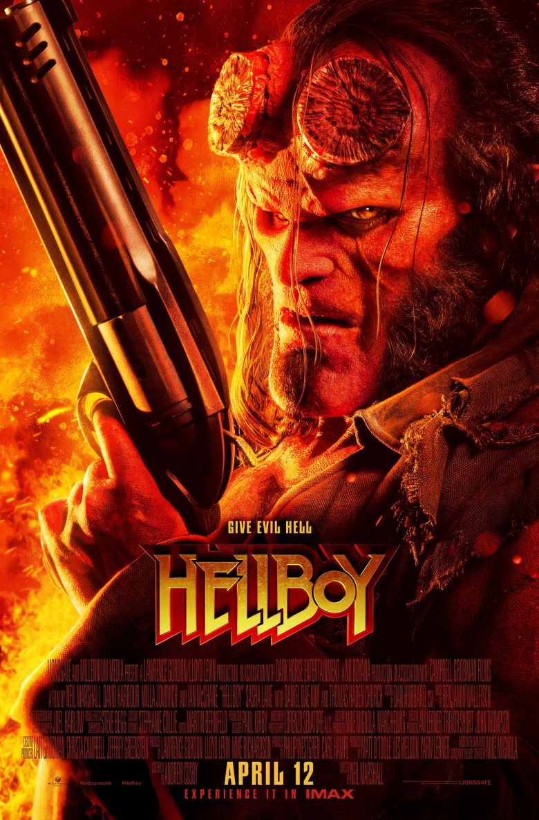 Hellboy Red Band Trailer Brings Fire, Flames, And F-Bombs