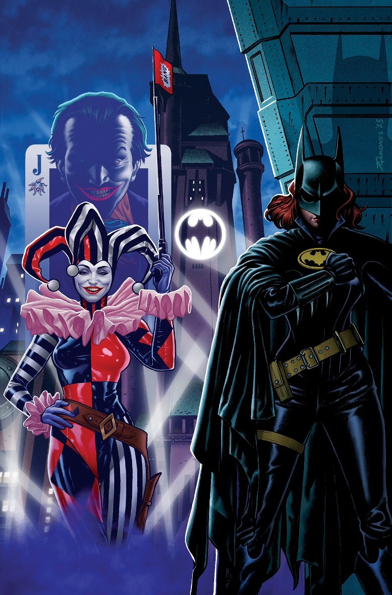 Harley Quinn & Batgirl Debut In Tim Burton's Batman '89 In Stunning Art ...