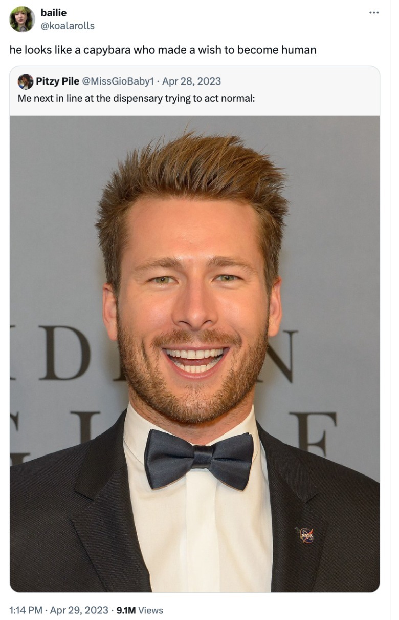 The Glen Powell Capybara Meme, Explained