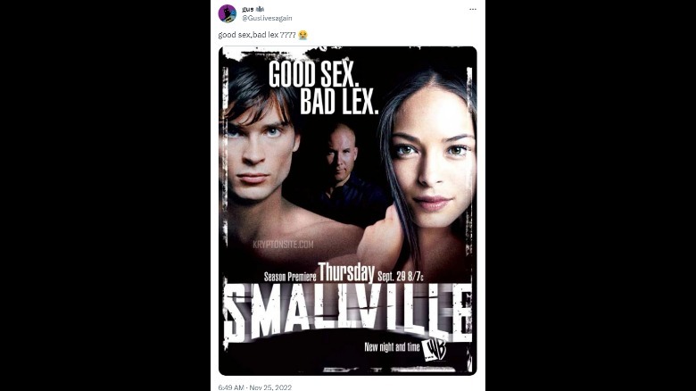 Smallvilles Infamous Good Sex Bad Lex Poster Still Makes Us Cringe 19 Years Later Ustimespost 3835