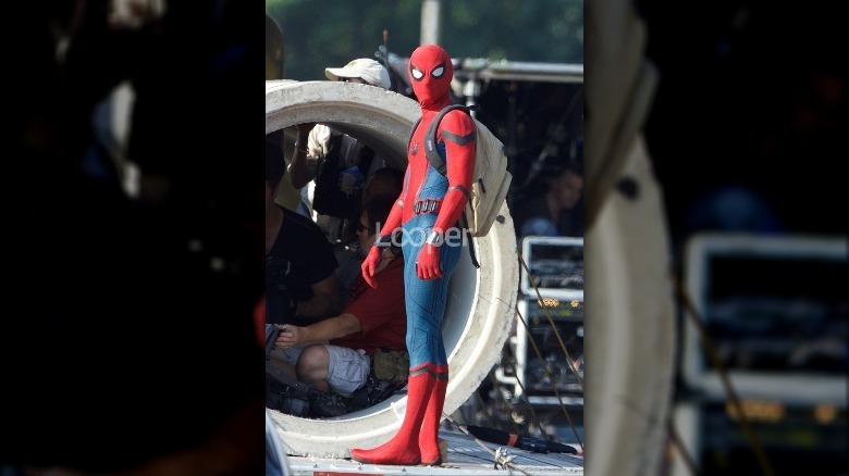 Exclusive: Spider-man Homecoming Set Photos